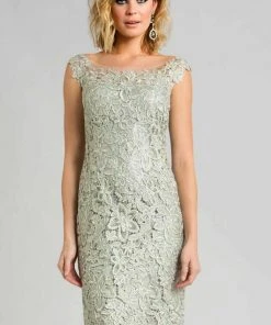 Feriani Couture - 18612 Floral Lace Cocktail Dress