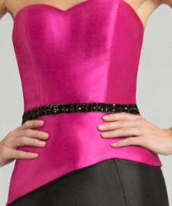 Feriani Couture - 18626 Two Tone Mermaid Dress