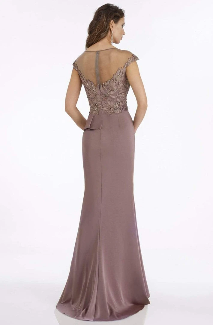 Feriani Couture - 18860 Embroidered Illusion Sheath Dress 4 Feriani Couture - 18860 Embroidered Illusion Sheath Dress