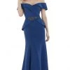 Feriani Couture - 18975 Off-Shoulder Jewel Accent Mermaid Gown