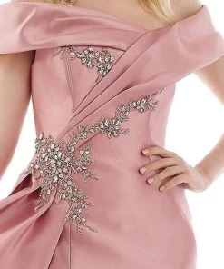 Feriani Couture - 20128 Embellished Off Shoulder Trumpet Dress 8 Feriani Couture - 20128 Embellished Off Shoulder Trumpet Dress