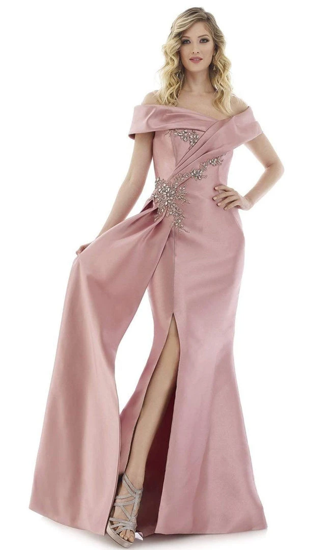 Feriani Couture - 20128 Embellished Off Shoulder Trumpet Dress 3 Feriani Couture - 20128 Embellished Off Shoulder Trumpet Dress