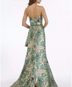 Feriani Couture - 26298 Embellished Strapless Trumpet Dress