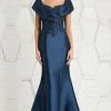 Feriani Couture - Laced Sweetheart Mermaid Evening Dress 18578 - 1 Pc Silver In Size 14 Available 2 Feriani Couture - Laced Sweetheart Mermaid Evening Dress 18578 - 1 Pc Silver In Size 14 Available