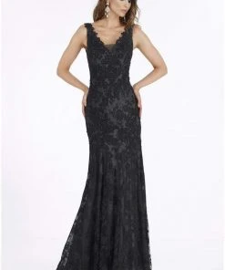 Gia Franco - 12007 Adorned Floral Lace Trumpet Gown 9 Gia Franco - 12007 Adorned Floral Lace Trumpet Gown
