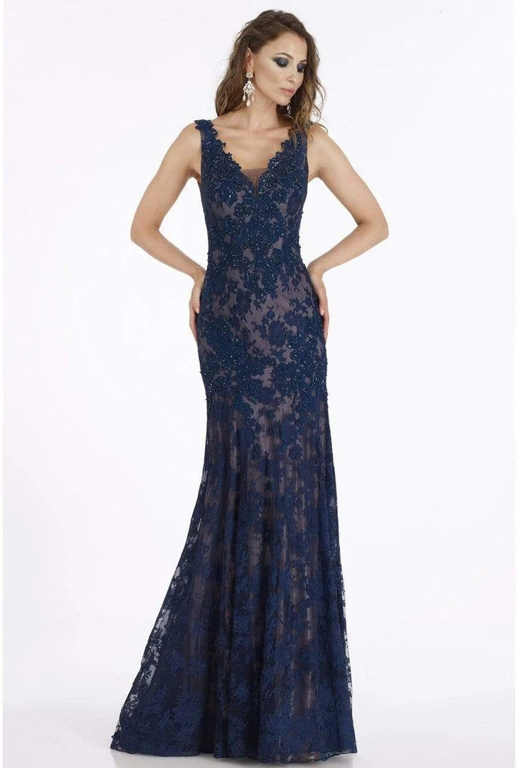Gia Franco - 12007 Adorned Floral Lace Trumpet Gown 3 Gia Franco - 12007 Adorned Floral Lace Trumpet Gown