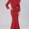 Gia Franco - 12058 Long Sleeve Formal Evening Gown