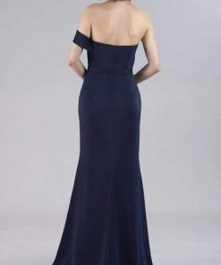 Gia Franco - 12107 Off Shoulder Beaded Evening Gown