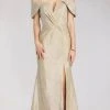 Gia Franco 12155 - Cross Midriff Evening Dress
