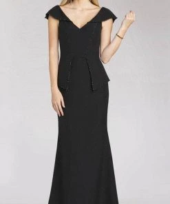 Gia Franco 12206 - Peplum Mermaid Evening Dress 8 Gia Franco 12206 - Peplum Mermaid Evening Dress