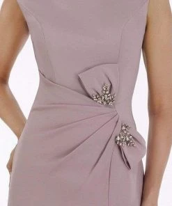 Gia Franco - 12921 Embellished Bateau Trumpet Dress With Slit 8 Gia Franco - 12921 Embellished Bateau Trumpet Dress With Slit