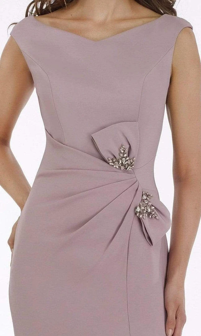 Gia Franco - 12921 Embellished Bateau Trumpet Dress With Slit 5 Gia Franco - 12921 Embellished Bateau Trumpet Dress With Slit