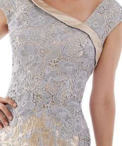 Gia Franco - 12972 Lace Asymmetrical Cocktail Dress