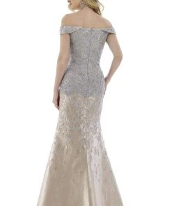 Gia Franco - 12973 Lace Off Shoulder Mermaid Gown