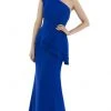 Gia Franco - 12977 Beaded Cap Sleeve Asymmetrical Peplum Dress 2 Gia Franco - 12977 Beaded Cap Sleeve Asymmetrical Peplum Dress