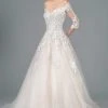 GLS By Gloria - GL1803 Embroidered Off-Shoulder A-line Gown 2 GLS By Gloria - GL1803 Embroidered Off-Shoulder A-line Gown