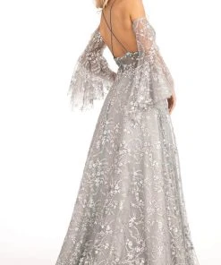 GLS By Gloria GL3002 - Sleeveless Halter V-neck Long Gown 11 GLS By Gloria GL3002 - Sleeveless Halter V-neck Long Gown