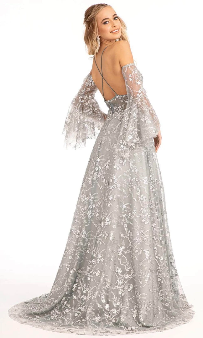 GLS By Gloria GL3002 - Sleeveless Halter V-neck Long Gown 4 GLS By Gloria GL3002 - Sleeveless Halter V-neck Long Gown