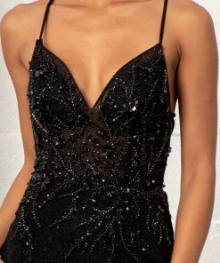 GLS By Gloria GL3006 - Sleeveless Plunging V-neck Evening Gown 13 GLS By Gloria GL3006 - Sleeveless Plunging V-neck Evening Gown