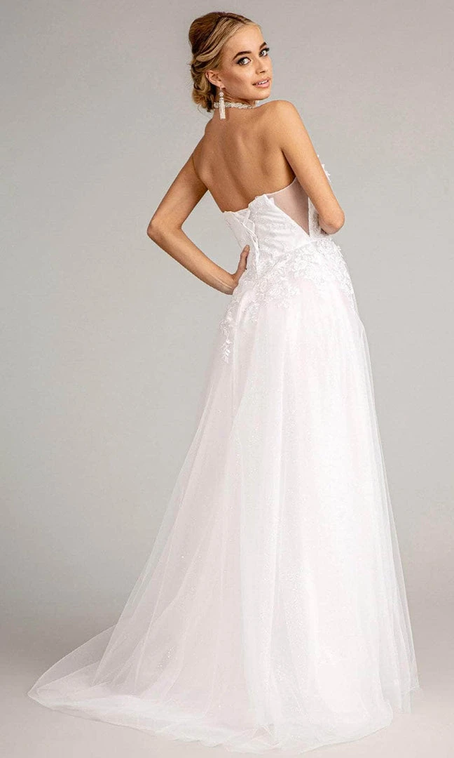 GLS By Gloria GL3010 - Strapless Sweetheart Wedding Dress 4 GLS By Gloria GL3010 - Strapless Sweetheart Wedding Dress