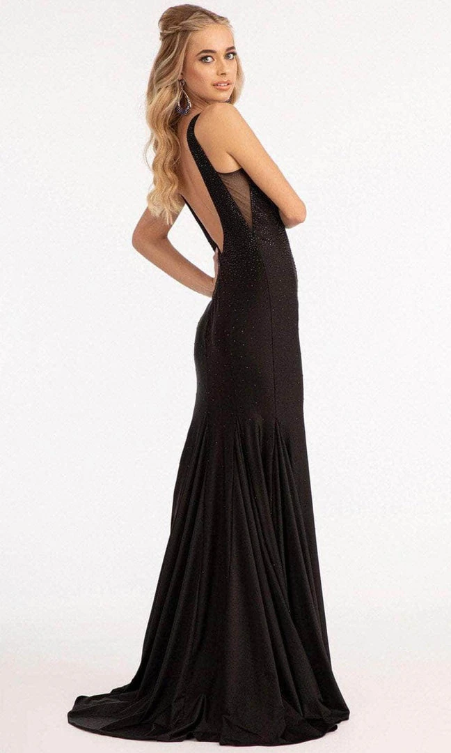 GLS By Gloria GL3037 - Plunging V-Neck Wide Open V-Back Mermaid Dress 4 GLS By Gloria GL3037 - Plunging V-Neck Wide Open V-Back Mermaid Dress