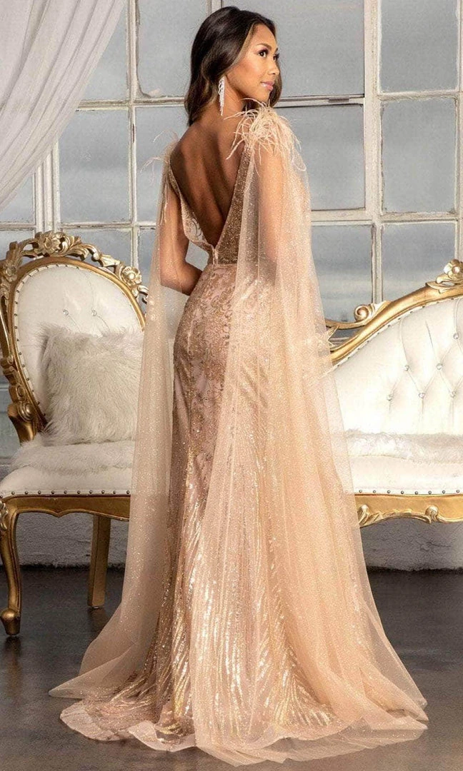 GLS By Gloria GL3047 - Draping Sash Evening Gown 8 GLS By Gloria GL3047 - Draping Sash Evening Gown