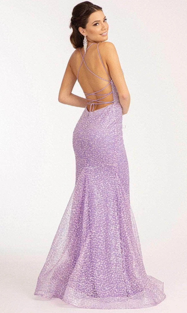 GLS By Gloria GL3052 - Dual Straps Embellished Evening Gown 4 GLS By Gloria GL3052 - Dual Straps Embellished Evening Gown