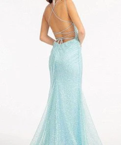 GLS By Gloria GL3052 - Dual Straps Embellished Evening Gown 23 GLS By Gloria GL3052 - Dual Straps Embellished Evening Gown