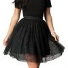 Harper And Lemon - 221111 Sleek Off-Shoulder Tulle A-line Dress Short Dresses