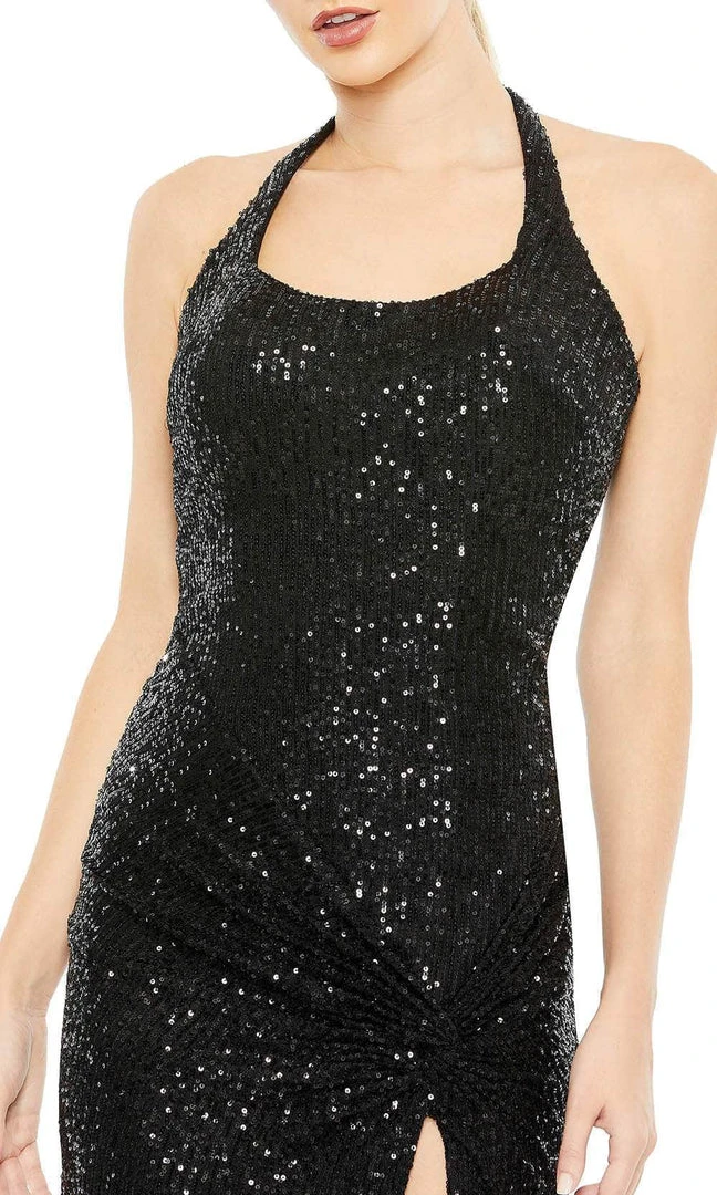 Ieena Duggal 11279 - Halter Neck Sequined Evening Dress 8 Ieena Duggal 11279 - Halter Neck Sequined Evening Dress