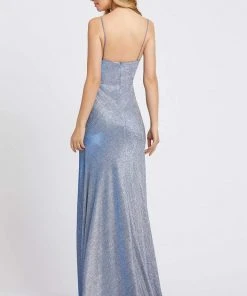 Ieena Duggal - 26136I Cowl Fitted Sheath Evening Gown Mac Duggal 6 Ieena Duggal - 26136I Cowl Fitted Sheath Evening Gown Mac Duggal