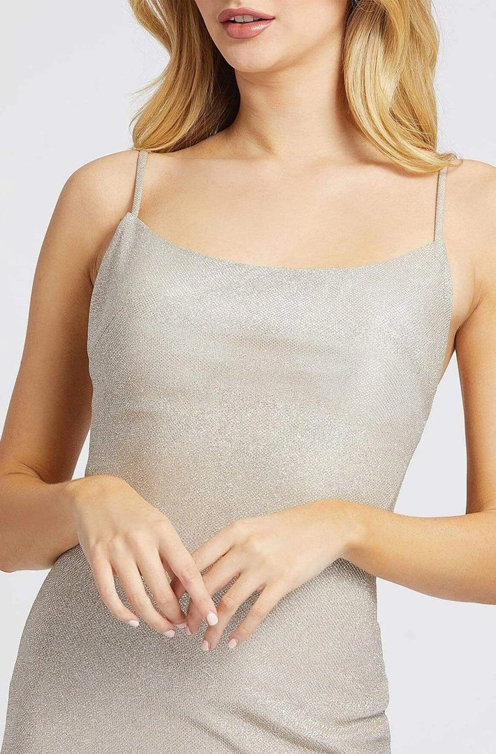 Ieena Duggal - 26330I Shimmer Scoop Neck Backless Mermaid Evening Gown 6 Ieena Duggal - 26330I Shimmer Scoop Neck Backless Mermaid Evening Gown