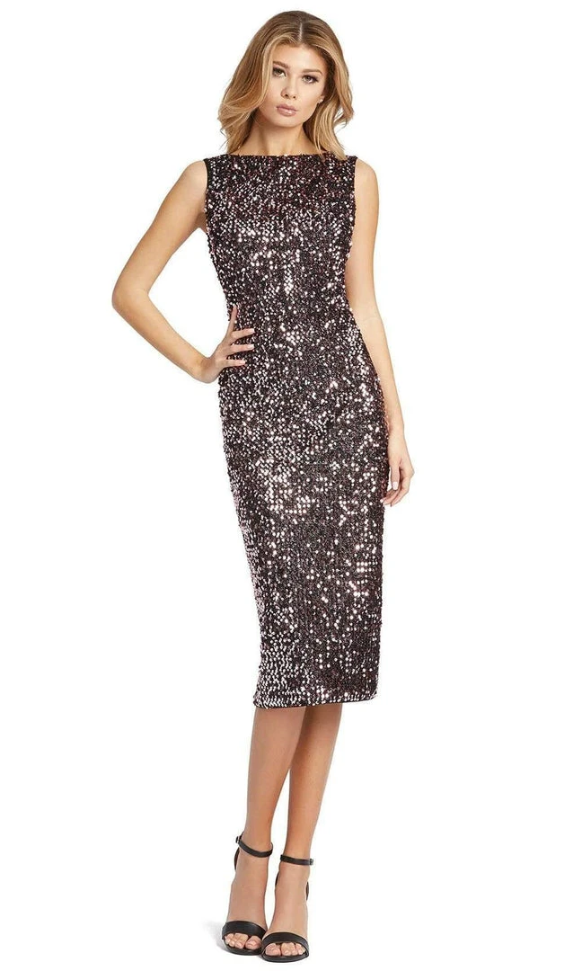 Ieena Duggal - 26438 High Bateau Neck Plunge Cowl Back Sequin Dress 3 Ieena Duggal - 26438 High Bateau Neck Plunge Cowl Back Sequin Dress
