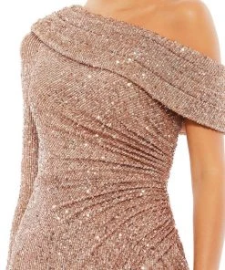 Ieena Duggal 26571 - Sequin Sheath Evening Gown | Couture Candy