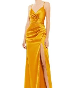 Ieena Duggal - 26585 Wrap Style Sheath Gown 7 Ieena Duggal - 26585 Wrap Style Sheath Gown