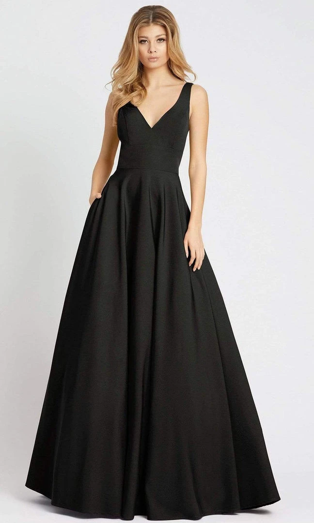 Ieena Duggal - 48924 Sleeveless V-Neck A-Line Gown 5 Ieena Duggal - 48924 Sleeveless V-Neck A-Line Gown