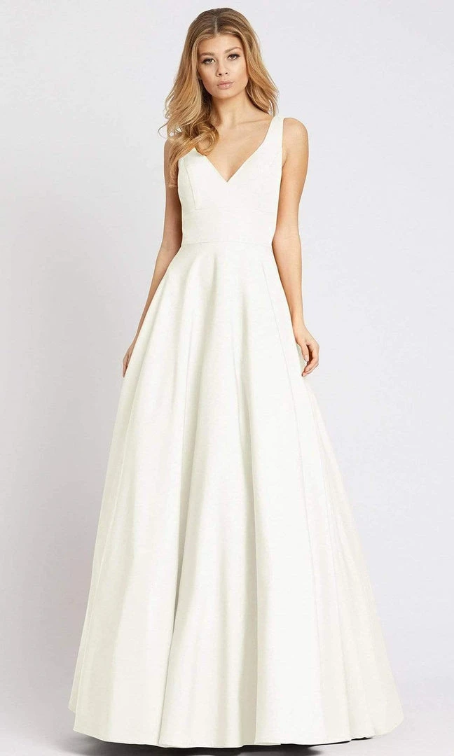 Ieena Duggal - 48924 Sleeveless V-Neck A-Line Gown 6 Ieena Duggal - 48924 Sleeveless V-Neck A-Line Gown