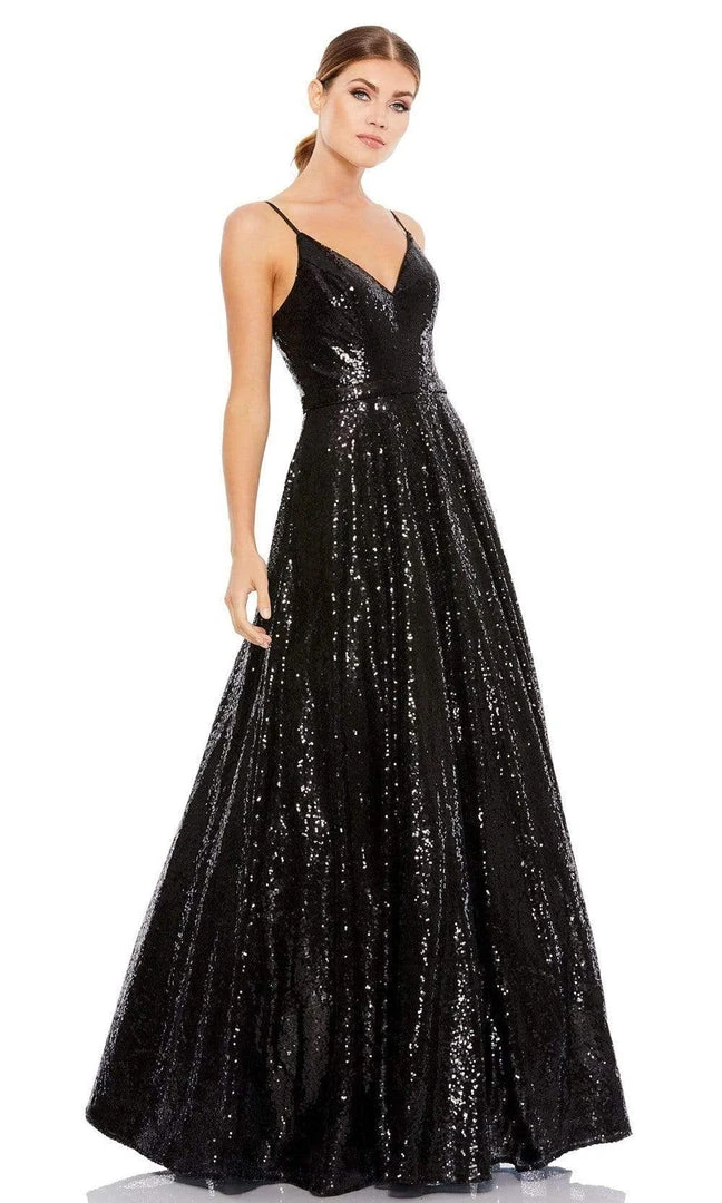 Ieena Duggal - 49483 Sequin-Festooned A-Line Dress 3 Ieena Duggal - 49483 Sequin-Festooned A-Line Dress