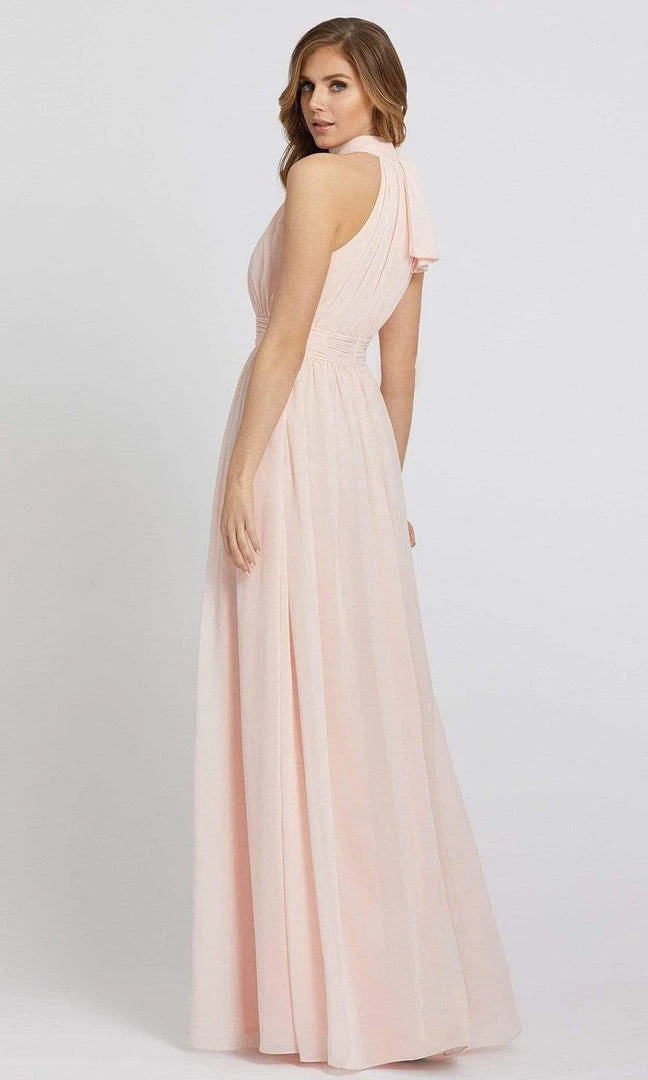 Ieena Duggal - 55035 Shirr-Ornate Halter A-Line Dress 4 Ieena Duggal - 55035 Shirr-Ornate Halter A-Line Dress