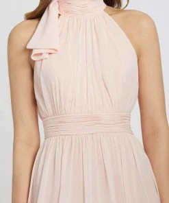 Ieena Duggal - 55035 Shirr-Ornate Halter A-Line Dress 7 Ieena Duggal - 55035 Shirr-Ornate Halter A-Line Dress