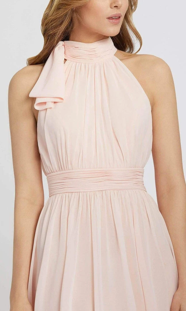 Ieena Duggal - 55035 Shirr-Ornate Halter A-Line Dress 5 Ieena Duggal - 55035 Shirr-Ornate Halter A-Line Dress