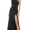 Ieena Duggal 55707 - Asymmetric Ribbon On One-Shoulder Formal Dress
