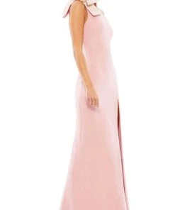 Ieena Duggal 55707 - Asymmetric Ribbon On One-Shoulder Formal Dress 15 Ieena Duggal 55707 - Asymmetric Ribbon On One-Shoulder Formal Dress