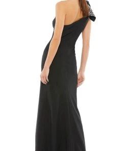 Ieena Duggal 55707 - Asymmetric Ribbon On One-Shoulder Formal Dress 10 Ieena Duggal 55707 - Asymmetric Ribbon On One-Shoulder Formal Dress