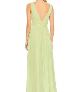 Ieena Duggal - 55793 Sleeveless High Slit Gown