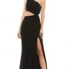 Ieena Duggal - 67937I One Shoulder Cutout High Slit Dress 2 Ieena Duggal - 67937I One Shoulder Cutout High Slit Dress