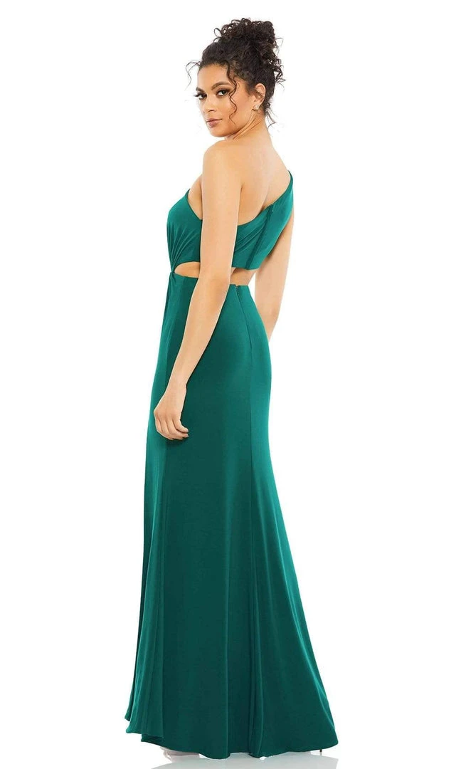 Ieena Duggal - 67937I One Shoulder Cutout High Slit Dress 7 Ieena Duggal - 67937I One Shoulder Cutout High Slit Dress