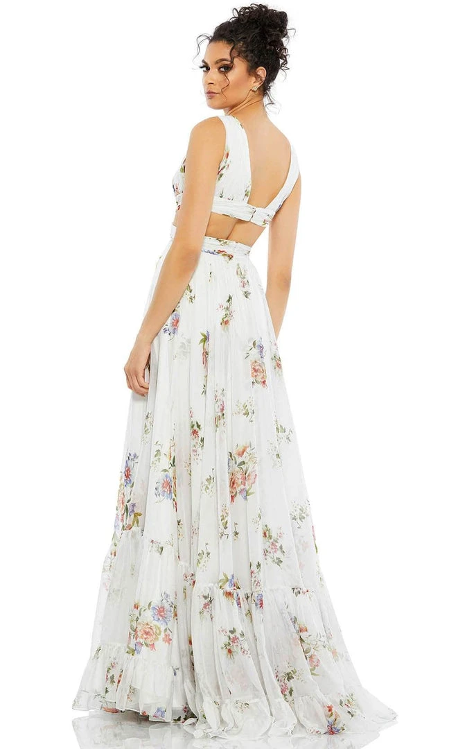 Ieena Duggal 67940 - Sleeveless Plunging V-neckline Long Dress 4 Ieena Duggal 67940 - Sleeveless Plunging V-neckline Long Dress