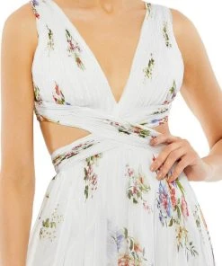 Ieena Duggal 67940 - Sleeveless Plunging V-neckline Long Dress 7 Ieena Duggal 67940 - Sleeveless Plunging V-neckline Long Dress