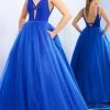 Ieena Duggal - Plunging V Neck Ballgown 26028I Mac Duggal 1 Ieena Duggal - Plunging V Neck Ballgown 26028I Mac Duggal
